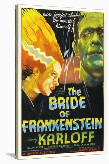 Frankenstein Lives Again!, 1935, "Bride of Frankenstein" Directed by James Whale-null-Stretched Canvas