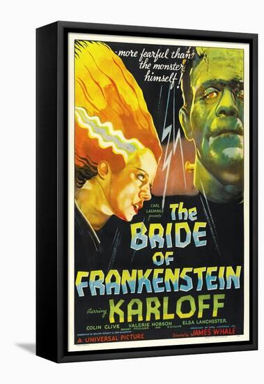 Frankenstein Lives Again!, 1935, "Bride of Frankenstein" Directed by James Whale-null-Framed Stretched Canvas