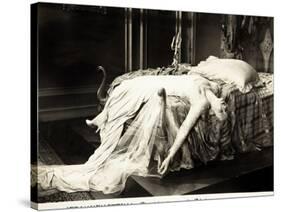 Frankenstein, Mae Clarke on lobbycard, 1931-null-Stretched Canvas