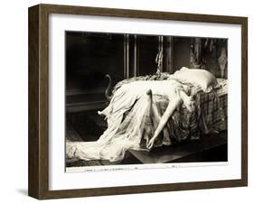 Frankenstein, Mae Clarke on lobbycard, 1931-null-Framed Art Print