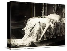 Frankenstein, Mae Clarke on lobbycard, 1931-null-Stretched Canvas