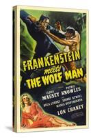 Frankenstein Meets the Wolf Man, 1943, Directed by Roy William Neill-null-Stretched Canvas