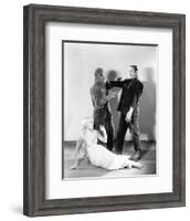 Frankenstein Meets the Wolf Man-null-Framed Photo