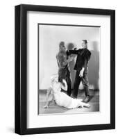 Frankenstein Meets the Wolf Man-null-Framed Photo