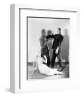 Frankenstein Meets the Wolf Man-null-Framed Photo