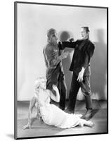 Frankenstein Meets the Wolf Man-null-Mounted Photo