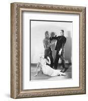 Frankenstein Meets the Wolf Man-null-Framed Photo