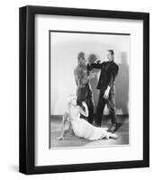 Frankenstein Meets the Wolf Man-null-Framed Photo