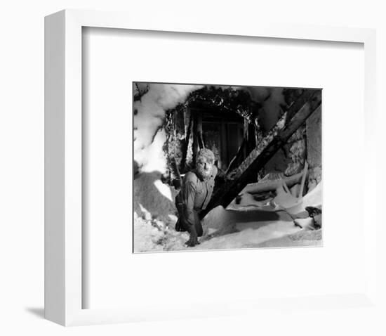 Frankenstein Meets the Wolf Man-null-Framed Photo