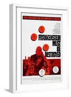 Frankenstein Must Be Destroyed, Freddie Jones, Peter Cushing, 1969-null-Framed Art Print