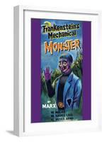 Frankenstein's Mechanical Monster-null-Framed Art Print