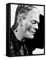 Frankenstein-null-Framed Stretched Canvas