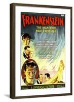 Frankenstein-null-Framed Art Print