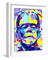 Frankenstein-Cristian Mielu-Framed Art Print