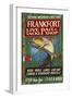 Frankfort, Michigan - Trout Tackle Shop-Lantern Press-Framed Art Print