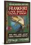 Frankfort, Michigan - Trout Tackle Shop-Lantern Press-Framed Art Print