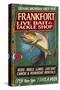 Frankfort, Michigan - Trout Tackle Shop-Lantern Press-Stretched Canvas