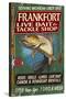 Frankfort, Michigan - Trout Tackle Shop-Lantern Press-Stretched Canvas