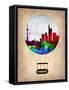 Frankfurt Air Balloon-NaxArt-Framed Stretched Canvas