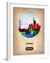 Frankfurt Air Balloon-NaxArt-Framed Art Print