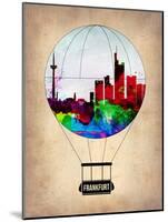 Frankfurt Air Balloon-NaxArt-Mounted Art Print