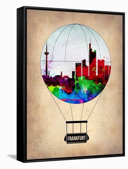 Frankfurt Air Balloon-NaxArt-Framed Stretched Canvas