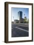 Frankfurt Am Main, Hesse, Germany, New Building of the European Central Bank with Sunrise-Bernd Wittelsbach-Framed Photographic Print