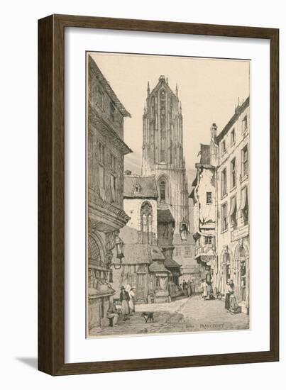 'Frankfurt', c1820 (1915)-Samuel Prout-Framed Giclee Print