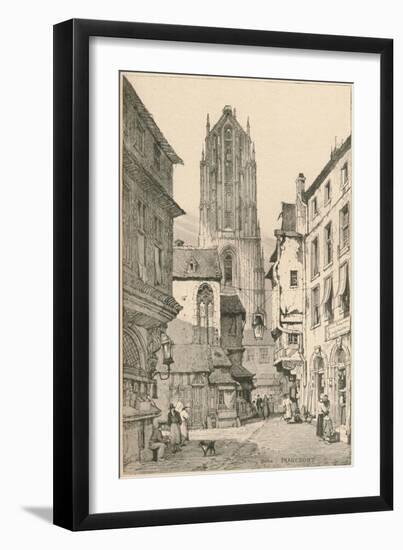 'Frankfurt', c1820 (1915)-Samuel Prout-Framed Giclee Print