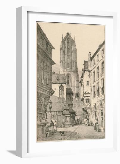 'Frankfurt', c1820 (1915)-Samuel Prout-Framed Giclee Print