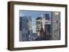 Frankfurt Financial District at Dusk-Bernd Wittelsbach-Framed Photographic Print