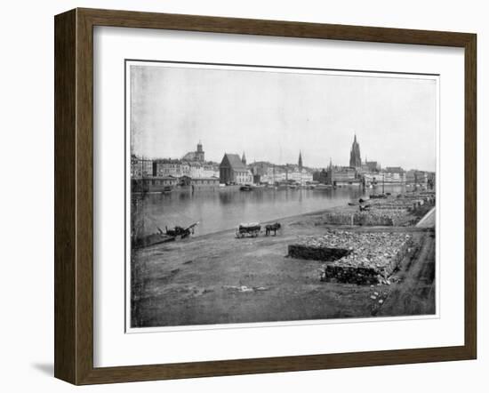 Frankfurt, Germany, Late 19th Century-John L Stoddard-Framed Giclee Print