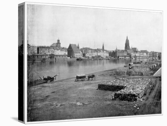 Frankfurt, Germany, Late 19th Century-John L Stoddard-Stretched Canvas