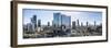 Frankfurt, Hesse, Germany, Frankfurt Skyline with City Centre and the Financial District-Bernd Wittelsbach-Framed Photographic Print