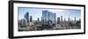 Frankfurt, Hesse, Germany, Frankfurt Skyline with City Centre and the Financial District-Bernd Wittelsbach-Framed Photographic Print