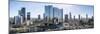 Frankfurt, Hesse, Germany, Frankfurt Skyline with City Centre and the Financial District-Bernd Wittelsbach-Mounted Photographic Print