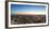 Frankfurt, Hesse, Germany, Frankfurt Skyline with View at the Taunus at Dusk-Bernd Wittelsbach-Framed Photographic Print