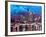 Frankfurt Main Germany - Mainhattan Skyline-Markus Bleichner-Framed Art Print