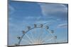 Frankfurt on the Main, Hesse, Germany, Ferris Wheel at the Frankfurt Spring Fair Dippemess-Bernd Wittelsbach-Mounted Photographic Print