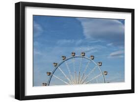 Frankfurt on the Main, Hesse, Germany, Ferris Wheel at the Frankfurt Spring Fair Dippemess-Bernd Wittelsbach-Framed Photographic Print