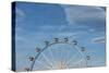 Frankfurt on the Main, Hesse, Germany, Ferris Wheel at the Frankfurt Spring Fair Dippemess-Bernd Wittelsbach-Stretched Canvas