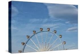 Frankfurt on the Main, Hesse, Germany, Ferris Wheel at the Frankfurt Spring Fair Dippemess-Bernd Wittelsbach-Stretched Canvas