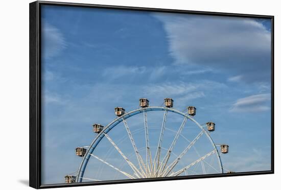 Frankfurt on the Main, Hesse, Germany, Ferris Wheel at the Frankfurt Spring Fair Dippemess-Bernd Wittelsbach-Framed Photographic Print