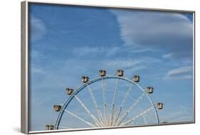 Frankfurt on the Main, Hesse, Germany, Ferris Wheel at the Frankfurt Spring Fair Dippemess-Bernd Wittelsbach-Framed Photographic Print