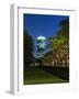 Frankfurt on the Main, Hesse, Germany, View at the Westhafen Tower-Bernd Wittelsbach-Framed Photographic Print