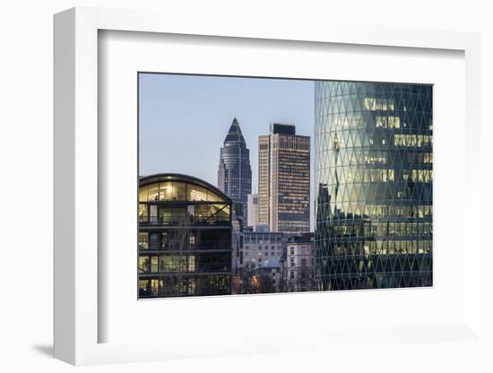 Frankfurt on the Main, Hessen-Bernd Wittelsbach-Framed Photographic Print