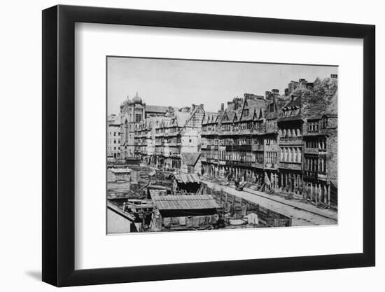 Frankfurt's Jewish Quarter-null-Framed Photographic Print