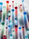 Coloured Marbles Creating Interesting Coloured Long Shadows-Frankie Angel-Stretched Canvas