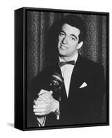 Frankie Vaughan-null-Framed Stretched Canvas