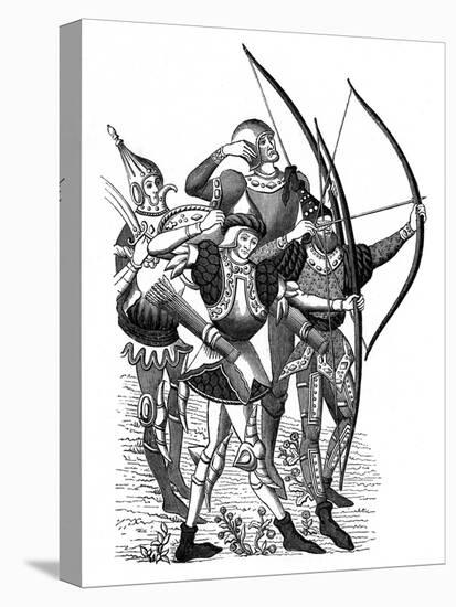 Frankish Archers, 15th Century-null-Stretched Canvas
